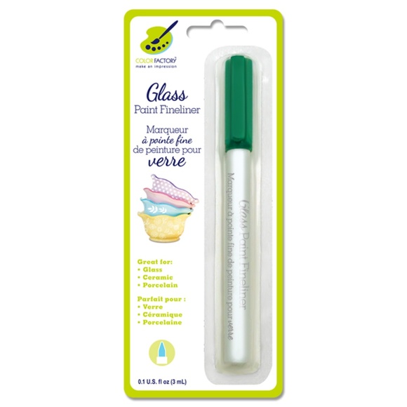 Glass Paint Fineliner Marker 3ml (Green) - Picture 4 of 5
